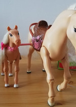Cheval Barbie et son poulain Vinted