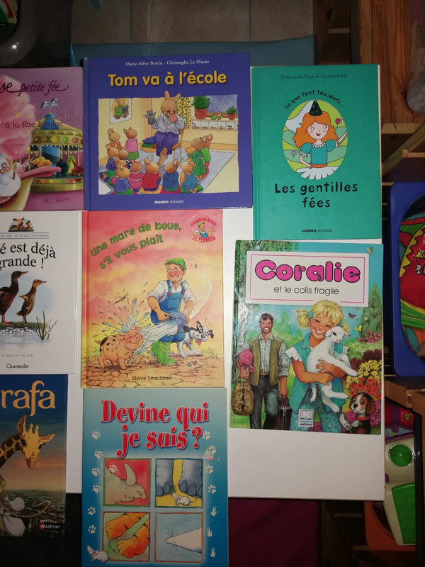 Divers livres enfants 2 € le livre au choix