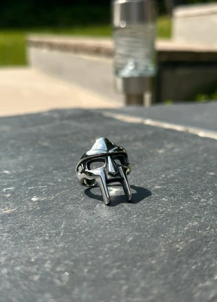 MF Doom Stainless Steel Ring Size 10 US 19.8 MM, brand: MF Doom, condition: New with tags, size: 19.8 mm / T½, £9.50, £10.68 includes Buyer Protection