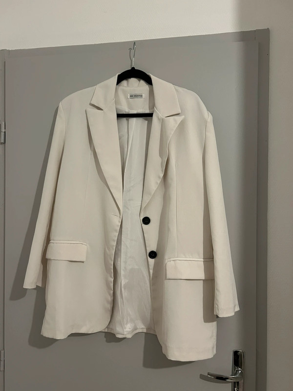 Blazer blanc 1