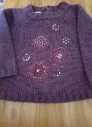 Pull violet avec motifs 18 mois, marca: Kimbaloo, estado: Muito bom, tamanho: 18-24 meses / 86 cm, €5.00, €5.95 inclui Proteção do Comprador