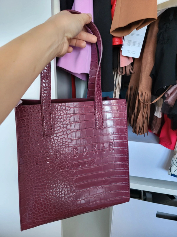 Mini hand bag Ted Baker sac a main burgundy