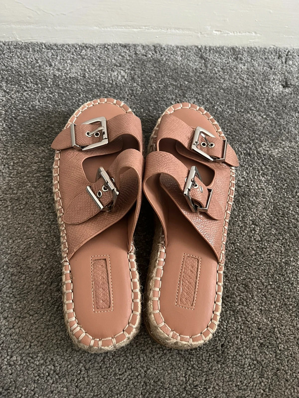 Topshop tan nude sandals size 6 39 but would fit a 5 39 Vinted