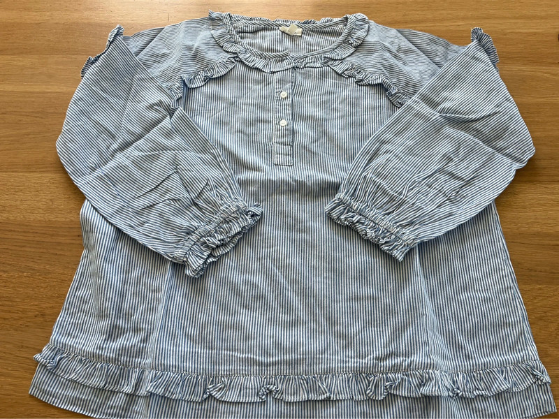 Blouse Pablo rayée bleu 2