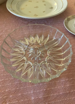 Plat en verre 3 compartiments, estado: Muito bom, €8.00, €9.10 inclui Proteção do Comprador Pro