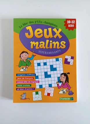 Carnet de Jeux Malins, éditions Chantecler, staat: Heel goed, € 1,50, € 2,28 inclusief Kopersbescherming