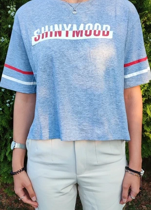 Tee-shirt gris Jennyfer, brand: Jennyfer, condition: Very good, size: S / 36 / 8, €3.00, €3.85 includes Buyer Protection