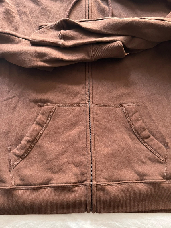 Brown oversized hoodie 5