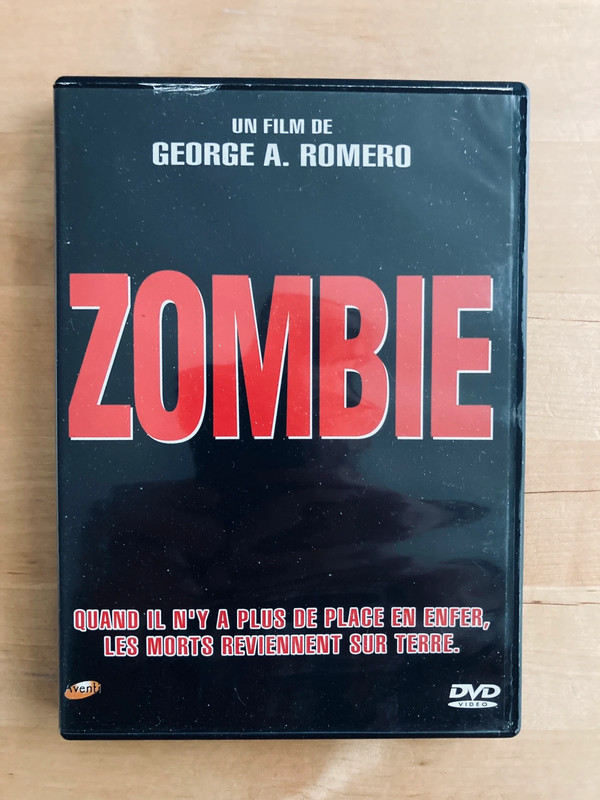 DVD Zombie de George A. Romero. 1