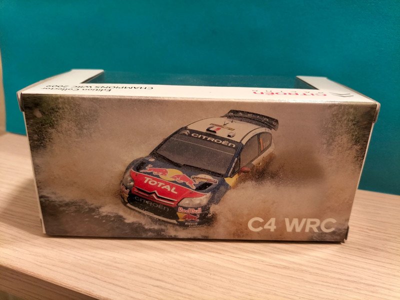 Voiture miniature : Citroën C4 WRC Rallye de Chypre -S.Loeb - 1/43