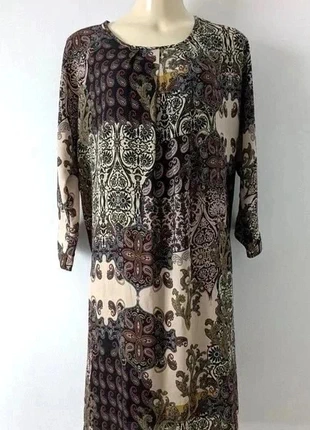 Robe manches 3/4 - La Fée Maraboutée - taille 40, merk: La Fee Maraboutee, staat: Heel goed, maat: L / 40 / 12, € 8,00, € 9,10 inclusief Kopersbescherming Pro