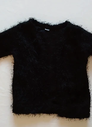 Zwart harig fluffy vest maat 98 - 104, marque: Zeeman, état: Bon état, taille: 3 ans / 98 cm, 4,00 €, 4,90 € Protection acheteurs incluse