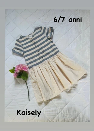 Abito estivo corto cotone 😂 bambina 6/7 anni Kaisely, marke: Kaisely, zustand: Neu, größe: 6 Jahre / 116, 24,00 €, 25,90 € inklusive Vinted-Käuferschutz
