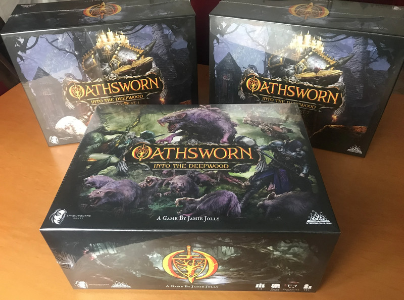 Oathsworn Into the Deepwood 2nd edition Core Pledge - Kickstarter KS - 2023 - Nuovo New 1