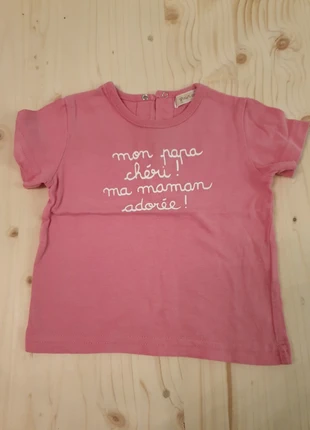 Tee-shirt , brand: Grain de Blé, condizioni: Discrete, taglia: 18-24 mesi / 86 cm, €1.00, €1.75 include la Protezione acquisti