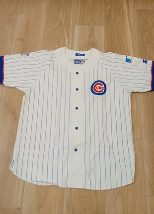 Jersey MLB Chicago Cubs XL Starter, marke: Starter, zustand: Sehr gut, größe: XL, 56,99 €, 60,54 € beinhaltet Vinted-Käuferschutz Pro
