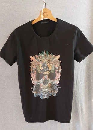 T-shirt noir et strass Kenzarro imprimé crâne - Femme taille XL, marca: Kenzarro, estado: Bueno, tamaño: XL / 42 / 14, 5,00 €, 5,95 € Protección al comprador incluida