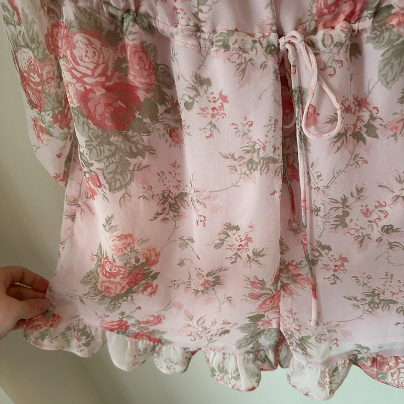 Rachel Parcell Romper in Pink Floral 5