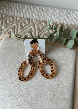 Boucles d’oreilles léopard style chic – Neuves, brand: Fantaisie, condition: New without tags, €8.00, €9.10 includes Buyer Protection