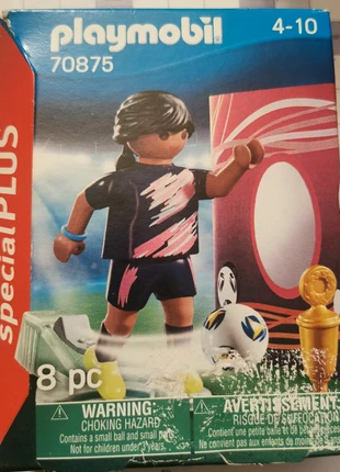 Playmobil foot féminin 70875, marque: Playmobil, état: Neuf avec étiquette, taille: 4 ans / 104 cm, 6,00 €, 7,00 € Protection acheteurs incluse