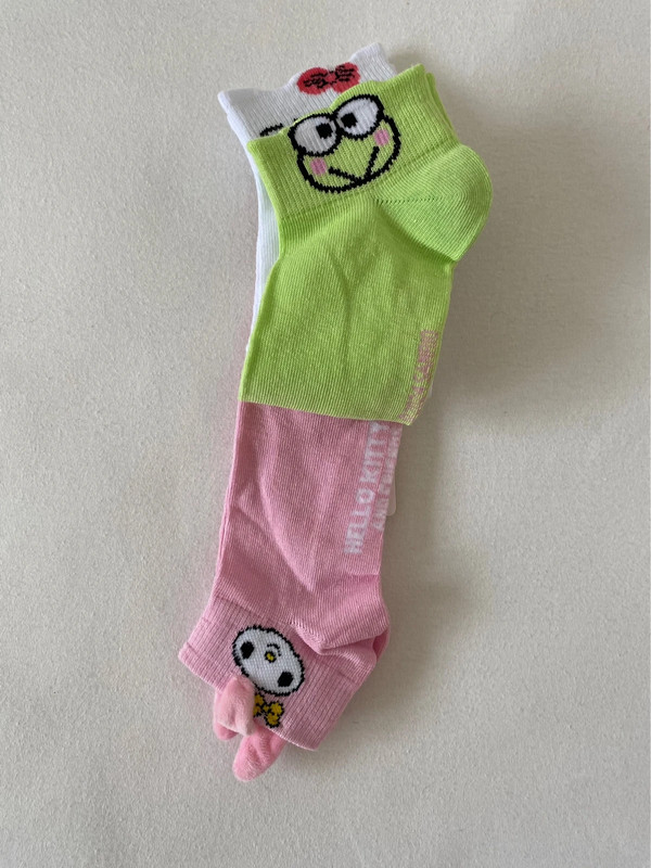 Lot De 3 Paires De Chaussettes Pour Baskets Hello Kitty 50e Anniversaire 4