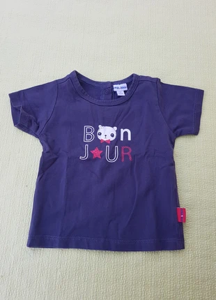 Tee shirt P'tit Bisous, marque: P'tit Bisou, état: Très bon état, taille: 3-6 mois / 62 cm, 2,00 €, 2,80 € Protection acheteurs incluse
