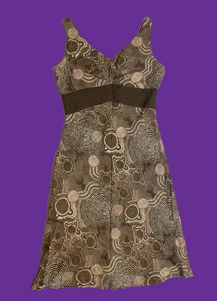 Robe vintage ceinturé à motif, marca: Vintage, estado: Muy bueno, tamaño: S / 36 / 8, 10,00 €, 11,20 € Protección al comprador incluida