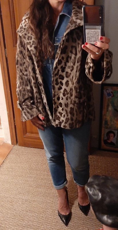 manteau leopard darel