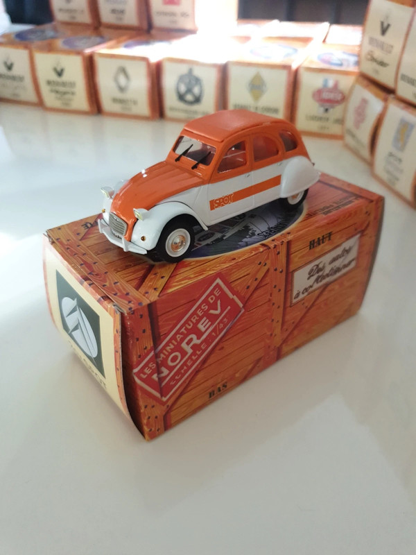 Citroen 2CV - Spot - Norev - 1/43ème en boite