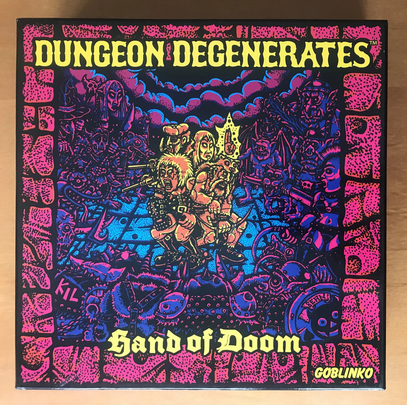 Dungeon Degenerates: Hand of Doom - Gioco da tavolo - Board game - Goblinko 4