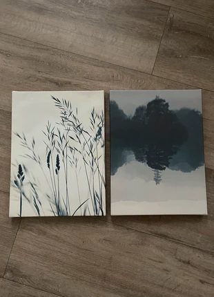 Lot de deux toiles décoratives 24x32 cm, merk: IKEA, staat: Heel goed, € 3,00, € 3,85 inclusief Kopersbescherming