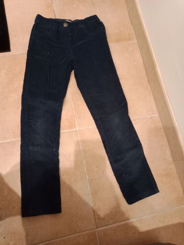 Pantalon velour pailleté 1