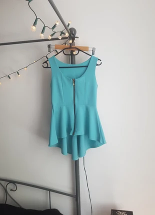Top bleu turquoise , état: Très bon état, taille: M / 38 / 10, 8,00 €, 9,10 € Protection acheteurs incluse