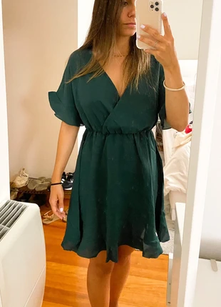 Vestido curto novo verde, merk: Shein, staat: Nieuw met prijskaartje, maat: XS / 34 / 6, € 3,50, € 4,38 inclusief Kopersbescherming