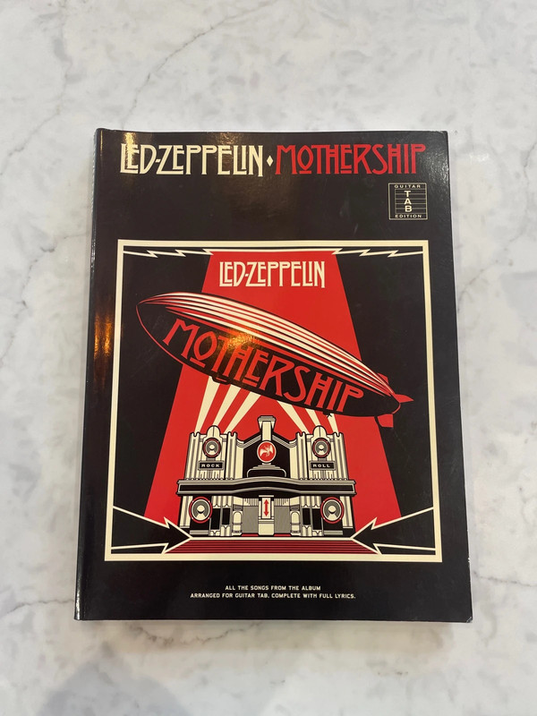 Led Zeppelin Mothership guitar tab book | Vinted