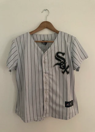 Maillot Baseball vintage MLB SOX, merk: Genuine Merchandise, staat: Veelgebruikt, maat: M, € 40,00, € 42,70 inclusief Kopersbescherming