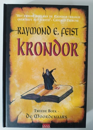 Boek - Krondor, tweede boek de Moordenaars, Raymond Feist, staat: Nieuw zonder prijskaartje, € 4,00, € 4,90 inclusief Kopersbescherming