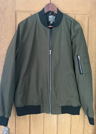 NWOT - Asos Khaki Bomber Jacket – Size L – Classic Streetwear Style!, brand: ASOS, condition: New without tags, size: L, £6.99, £8.04 includes Buyer Protection
