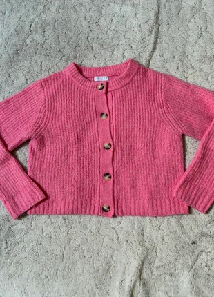 Cardigan gilet maille rose oversize boutonné pull laine Primark 40, marke: Primark, zustand: Sehr gut, größe: L / 40 / 12, 6,00 €, 7,00 € inklusive Vinted-Käuferschutz