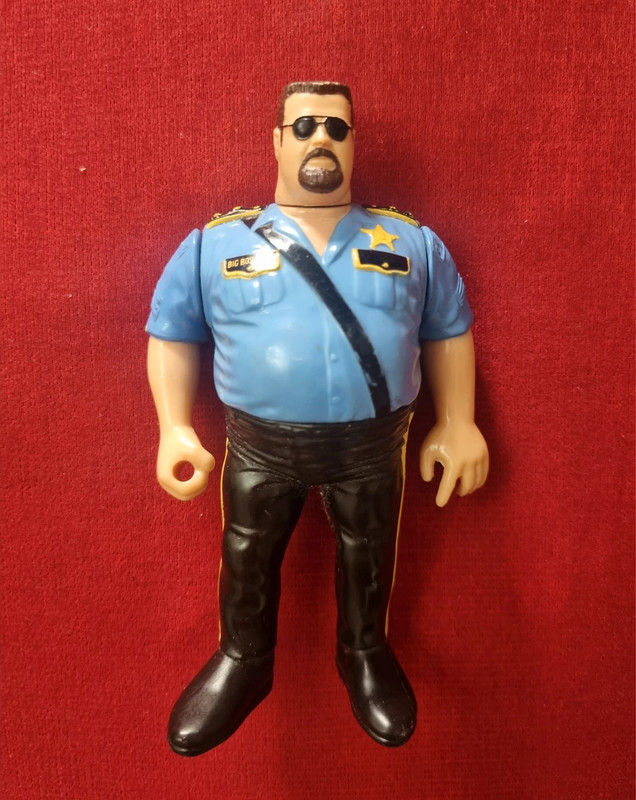 Vintage 1990 Wwf Hasbro Wrestling Superstars Action Figure Big Boss Man 1