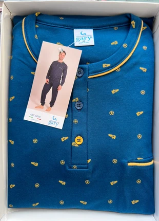Pigiama uomo caldo cotone piyama homme pajamas man boy heren pyjama Herrenpyjamas Warmer Herren, marke: Gary, zustand: Neu, mit Etikett, größe: M, 35,00 €, 37,45 € inklusive Vinted-Käuferschutz