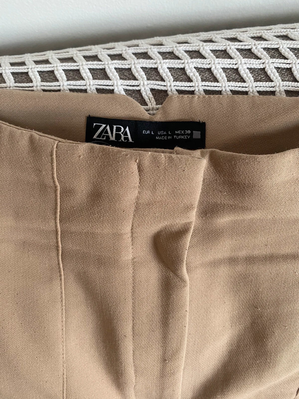 Pantalon Zara beige /marron clair 4