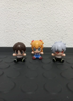 Figuras Chibi Asuka, Shinji y Kaworu Evangelion, marca: Good Smile Company, estado: Nuevo sin etiquetas, tamaño: Talla única, 15,00 €, 16,45 € Protección al comprador incluida
