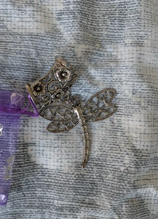 Dragonfly scarf ring, brand: Unbranded, condition: Very good, £1.50, £2.28 includes Buyer Protection