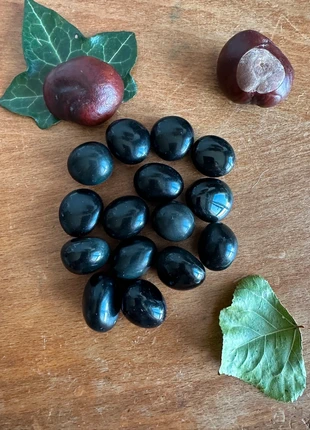 Lot 15 pierres roulées Obsidienne Noire & Obsidiennes Œil Céleste • Pierres naturelles, marca: lithotherapie, estado: Novo com etiquetas, €7.00, €8.05 inclui Proteção do Comprador