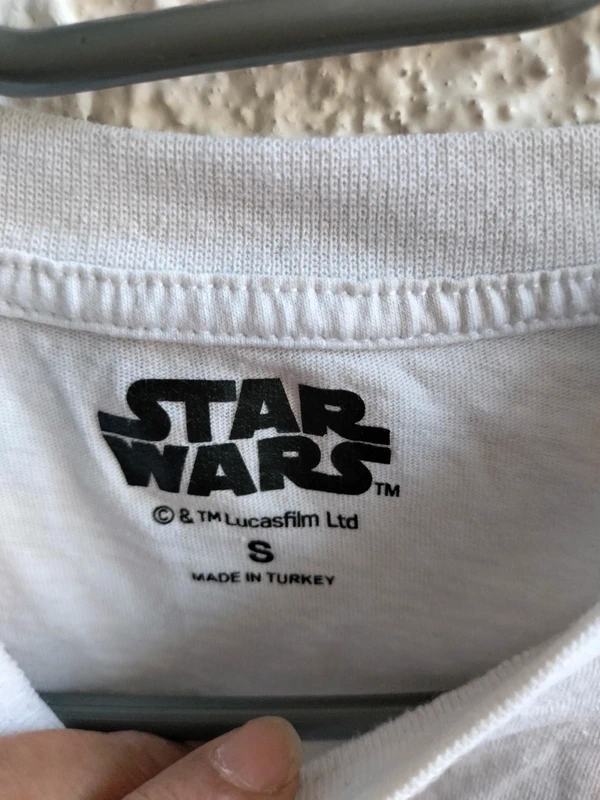 Tee-shirt blanc Star Wars T S. - photo numéro 3