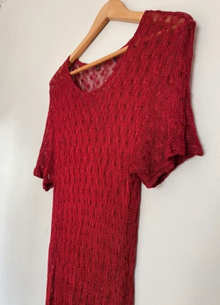 Vintage sheet red top, brand: Vintage, condition: Good, size: M / 10, £5.00, £5.95 includes Buyer Protection