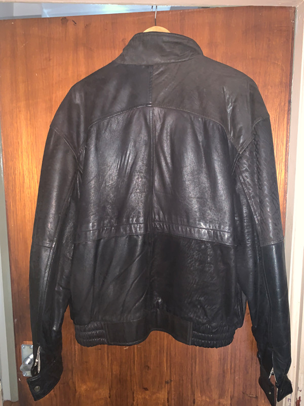 Vintage leather jacket - Vinted