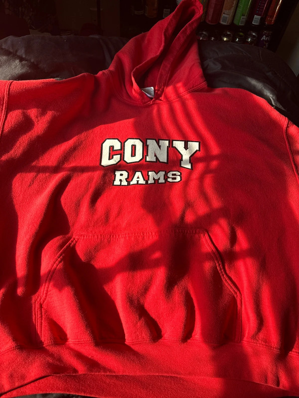 Cony rams red hoodie(thrifted) 1