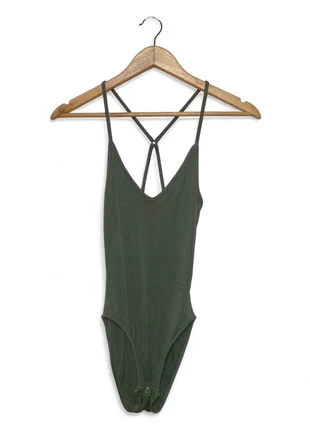 Topshop Green Bodysuit, marque: Topshop, état: Très bon état, taille: XS / 34 / 6, 10,00 €, 11,20 € Protection acheteurs incluse